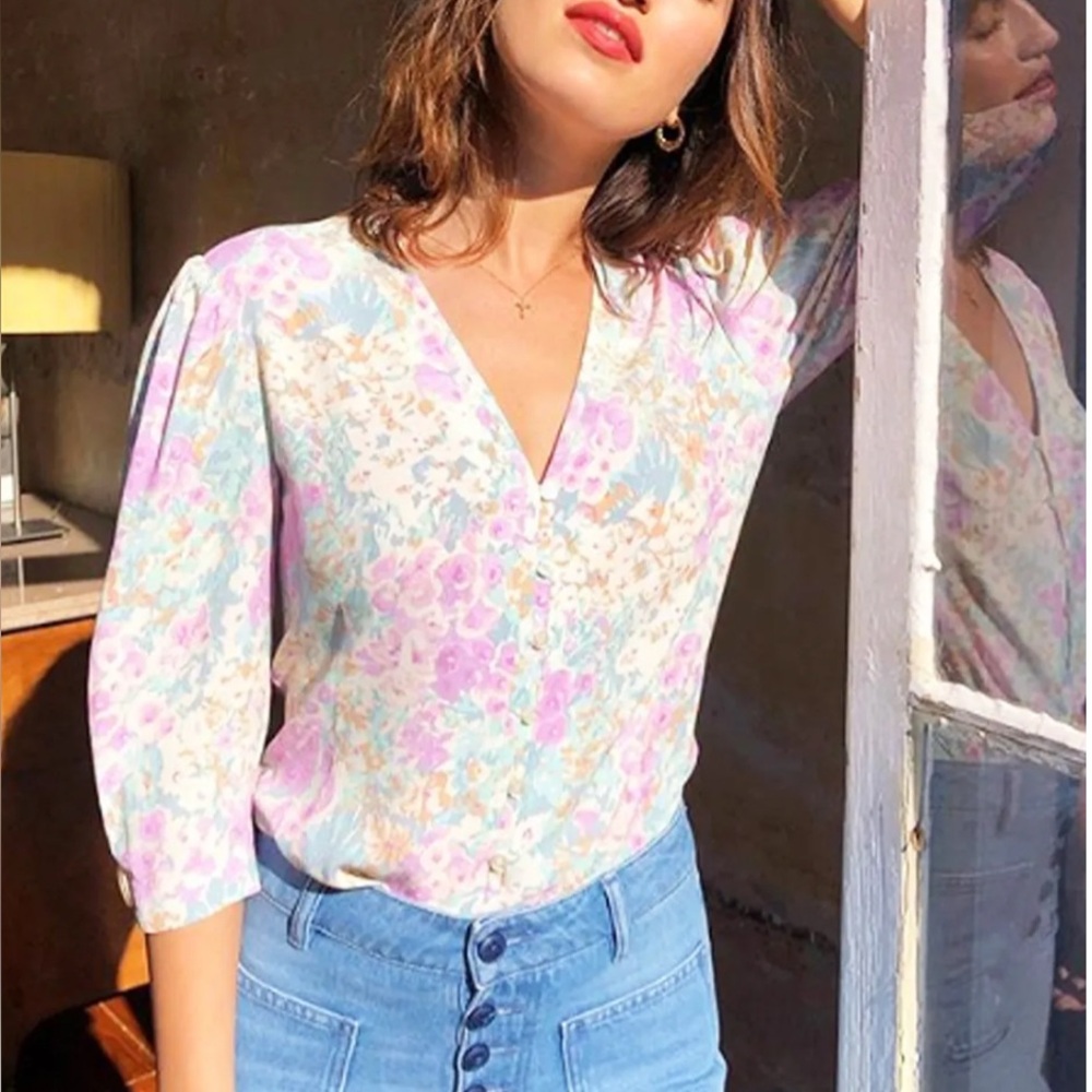 ROUJE Dalida Blouse